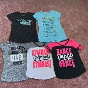 Justice Size 12 Tops